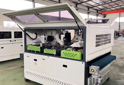 Станок для четырехсторонней обработки дерева, вертикально-фрезерный станок